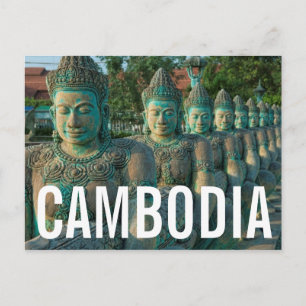 Close-up Of An Artists' Sculptures Postcard