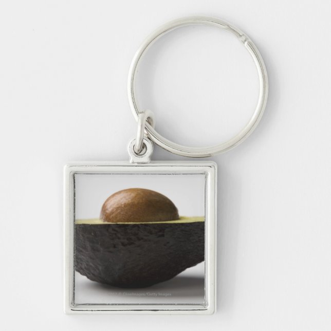 Close-up of an avocado keychain (Front)