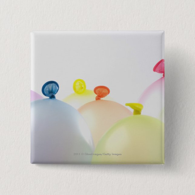 Close-up of balloons button (Front)