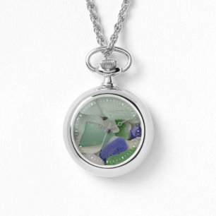 Close up of beach glass, Alaska Watch