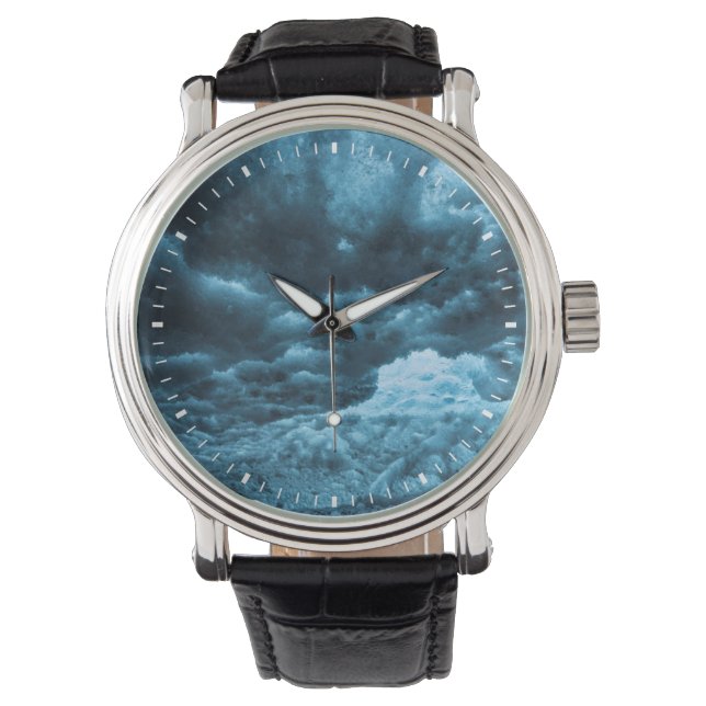 Close up of blue ice, Iceland Watch (Front)
