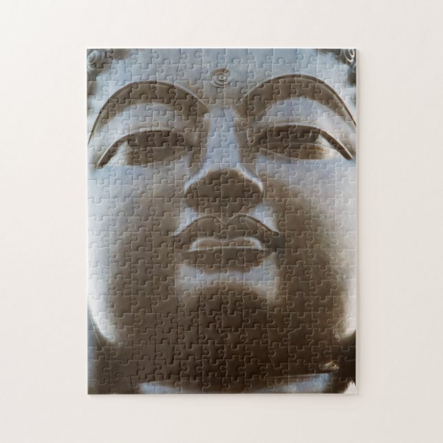 Close-up of Buddha statue Jigsaw Puzzle (Vertical)