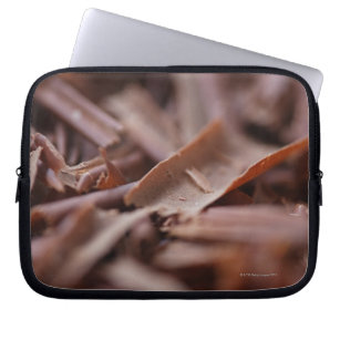 Close-up of Chocolate on Black Forest Cake Laptop Sleeve