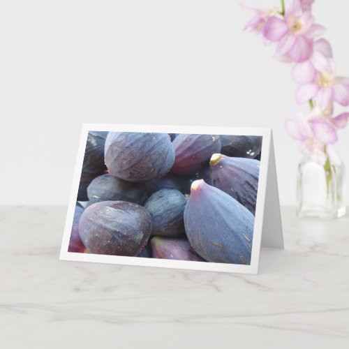 Close_up of Fig Fruit Card