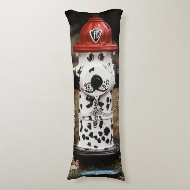 Close-Up of Fire Hydrant Body Pillow (Front Vertical)