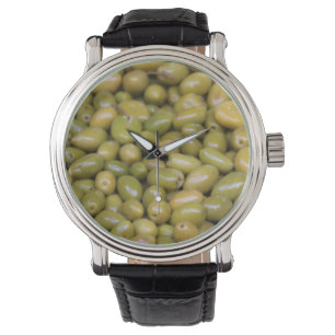Close Up Of Green Olives Watch