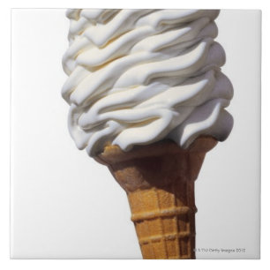 Close-up of ice cream ceramic tile