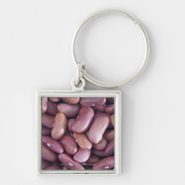 Close-up of kidney beans keychain (Front)