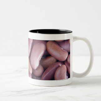 Close-up of kidney beans Two-Tone coffee mug