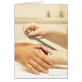 Close up of manicure (Front)