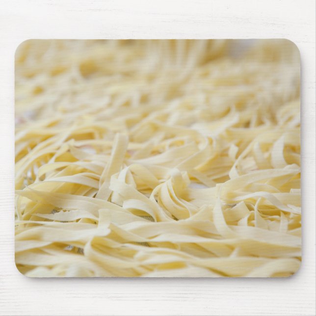 Close up of pasta noodles mouse pad (Front)