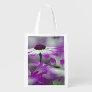 Close-up of purple flower, Keukenhof Garden, Reusable Grocery Bag