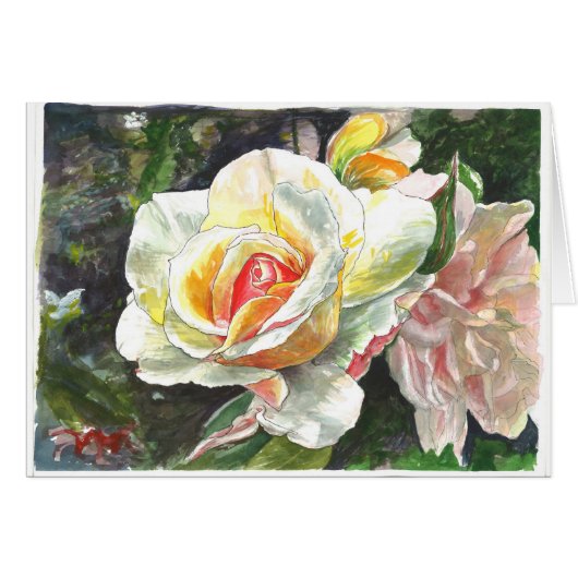 Close-up of Roses Cards (Front Horizontal)