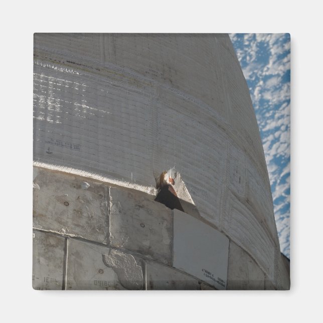 Close-up of Space Shuttle Atlantis Magnet (Front)