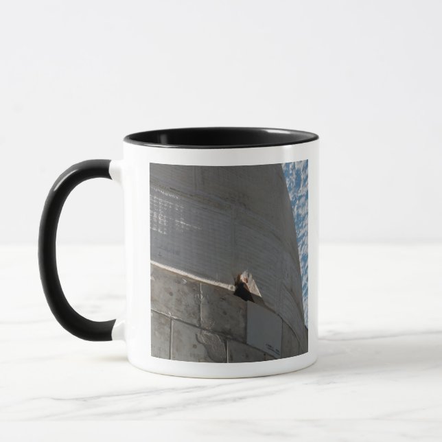 Close-up of Space Shuttle Atlantis Mug (Left)