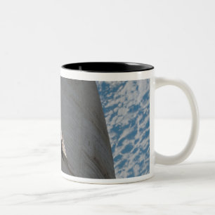 Close-up of Space Shuttle Atlantis Two-Tone Coffee Mug