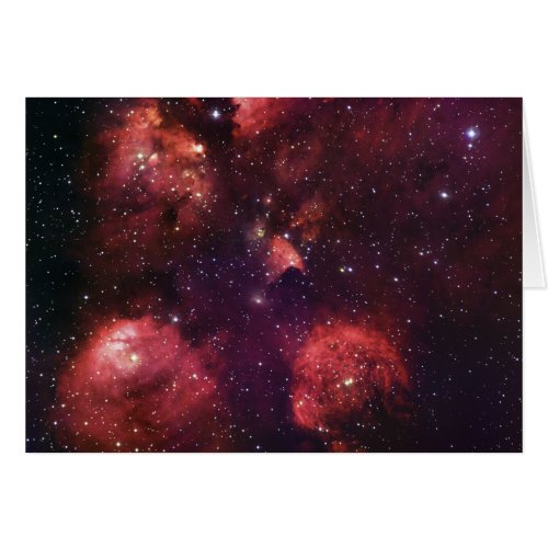 Close Up of the Cats Paw Nebula NGC 6334 Gum 64