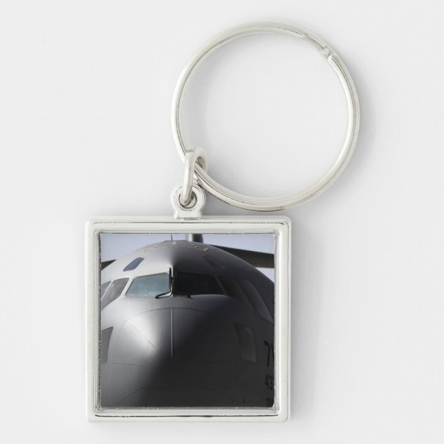Close-up of the front of a C-17 Globemaster III Keychain (Front)