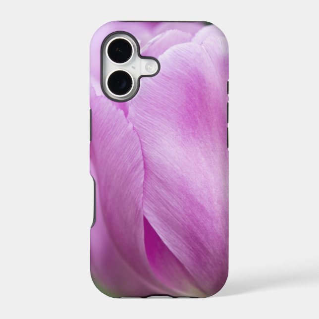 Close-up of tulip iphone case (Back)