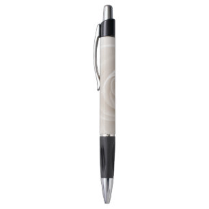Close up of White Rose Petals Pen