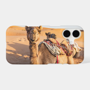 Close-up on Camel in Oman desert iPhone 17 Case