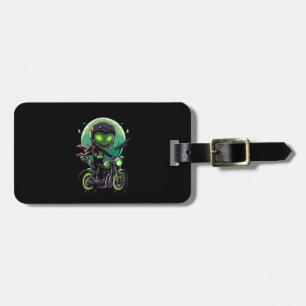 close-up-person-motorcycle-with-green-light luggage tag