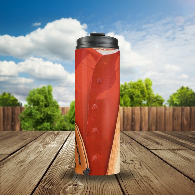 Close-up Photo Baseball Player Equipment Thermal Tumbler (Creator Uploaded)