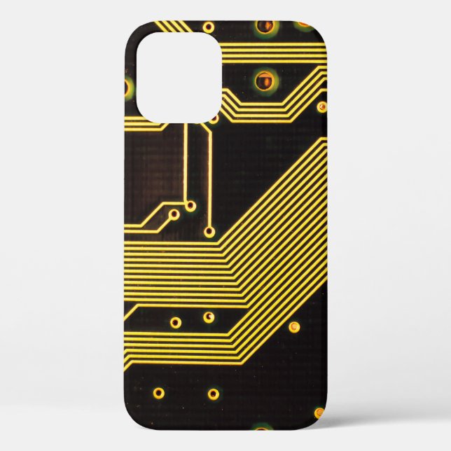 Close up photo of circuit boardbackground,abstract Case-Mate iPhone case (Back)