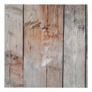 Close up photo of wooden panel faux canvas print