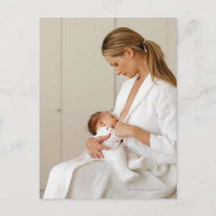 close up view of a baby (6-12 months) postcard