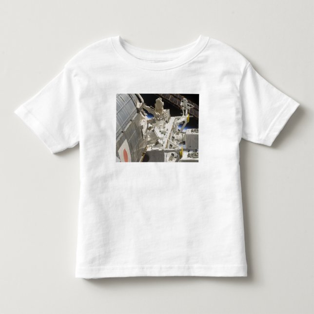 Close-up view of components toddler t-shirt (Front)