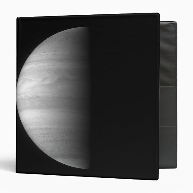 Close-up view of the planet Jupiter 3 Ring Binder (Front/Inside)
