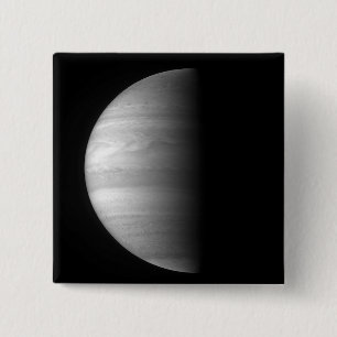 Close-up view of the planet Jupiter Button