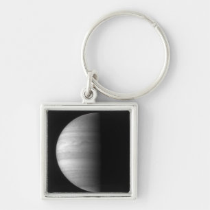 Close-up view of the planet Jupiter Keychain