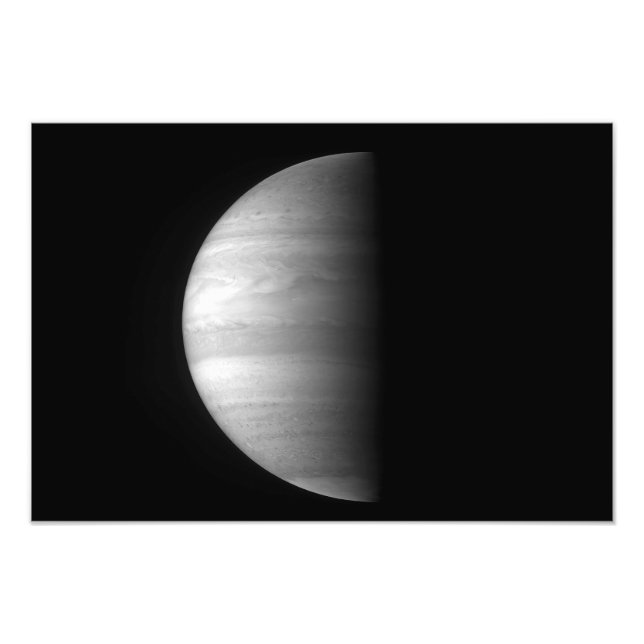Close-up view of the planet Jupiter Photo Print (Front)