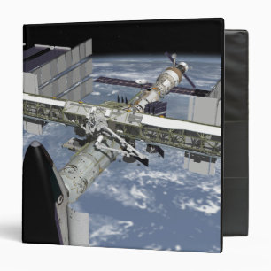 Close up view of the Shuttle docked 3 Ring Binder