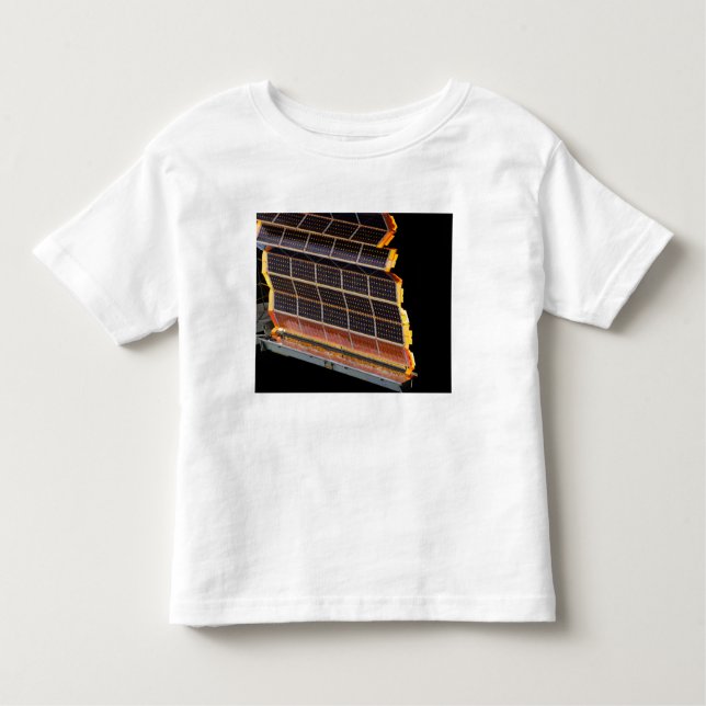 Close-up view of the solar arrays toddler t-shirt (Front)