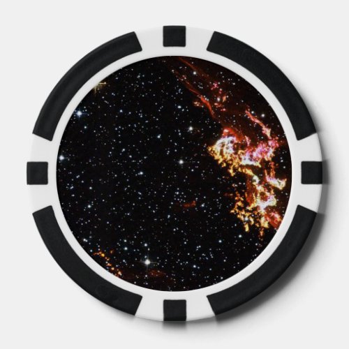 Close_Up Visible Light Image of Keplers Supernova Poker Chips