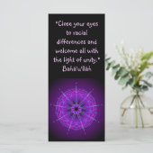 Close Your Eyes Race Unity Quote (Standing Front)