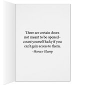 Closed Doors (Inside (Right))