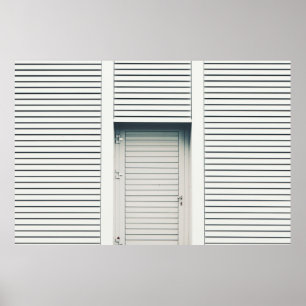 CLOSED LOUVER DOOR POSTER