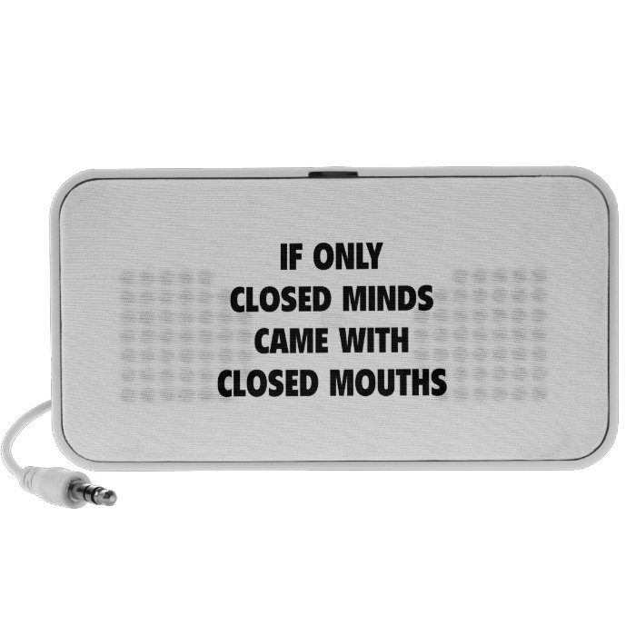 Closed Minds Mini Speaker