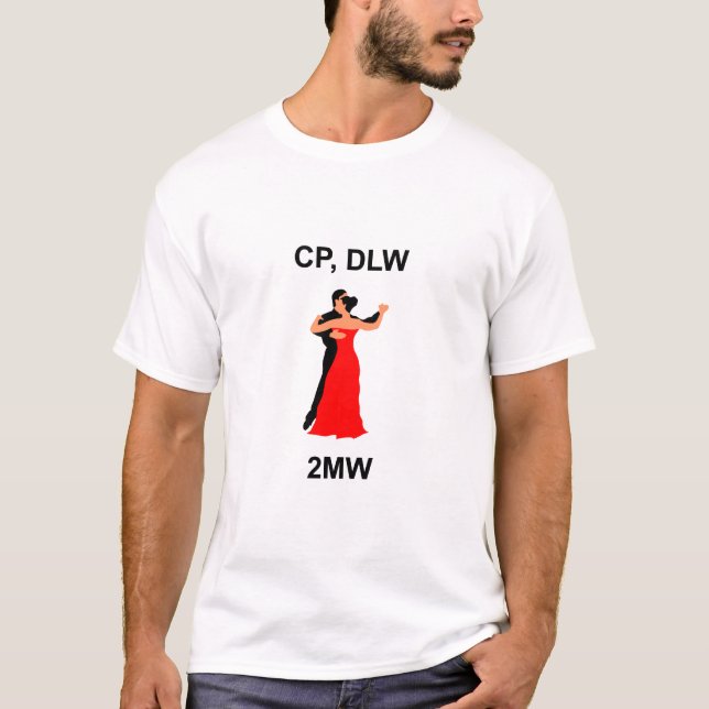 Closed Position, Diag Line Wall, 2 Meas Wait (cuer T-Shirt (Front)