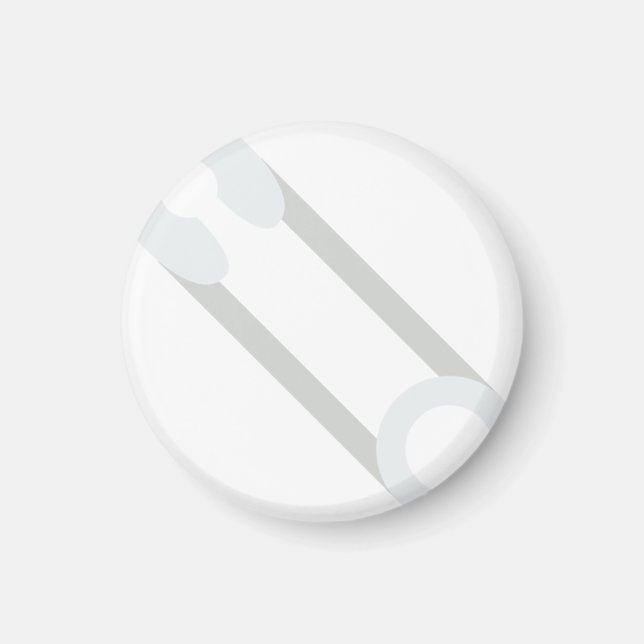 closed safety pin magnet (Front)