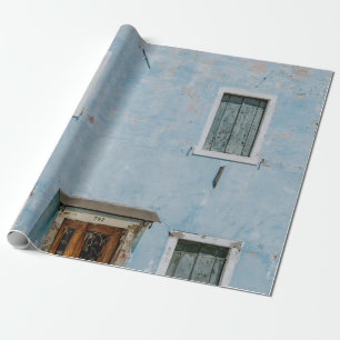 CLOSED WINDOWS AND DOOR WRAPPING PAPER
