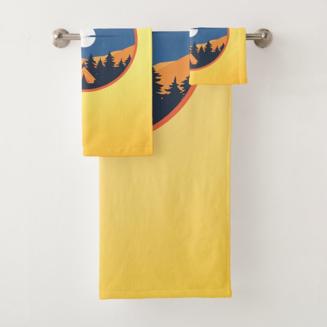 Closer to nature bath towel set (Insitu)