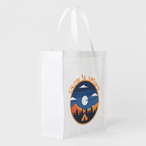 Closer to nature grocery bag