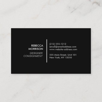 CLOSET ORGANIZER, PERSONAL SHOPPER BUSINESS CARD | Zazzle