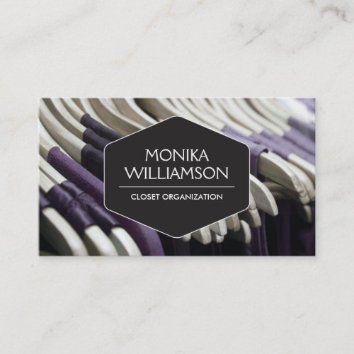 CLOSET ORGANIZER PERSONAL SHOPPER BUSINESS CARD