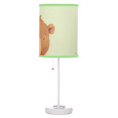 CloseUp of Big Brown Bear Table Lamp (Right)